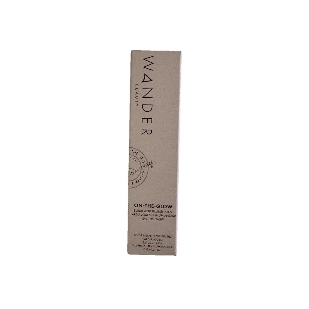 Wander Beauty On The Glow Blush and Illuminator- Sienna Sunset/Nude Glow New